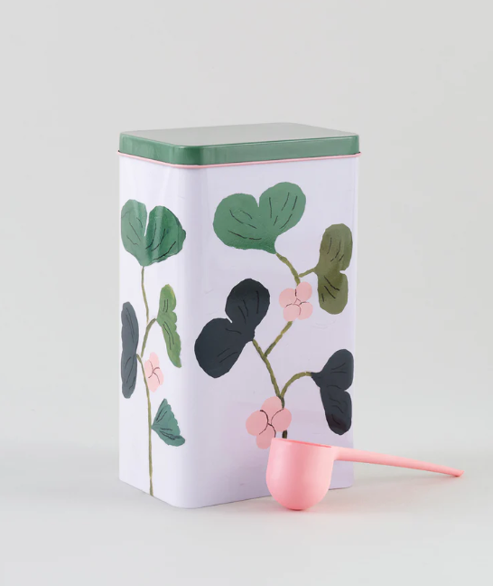 Ginkgo Coffee Tin by Wrap
