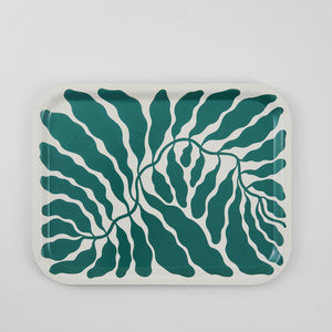 Green Leaves Tray by Wrap