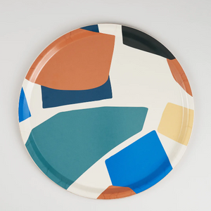 Mosaic Round Tray by Wrap