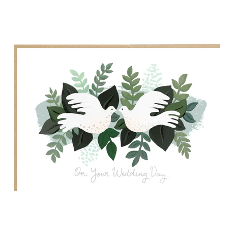 On Your Wedding Day Doves by Jade Fisher