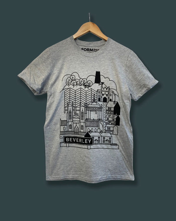 Beverley Screenprinted T-shirt by Form Shop & Studio