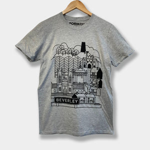 Beverley, East Yorkshire merch - screen printed t shirt