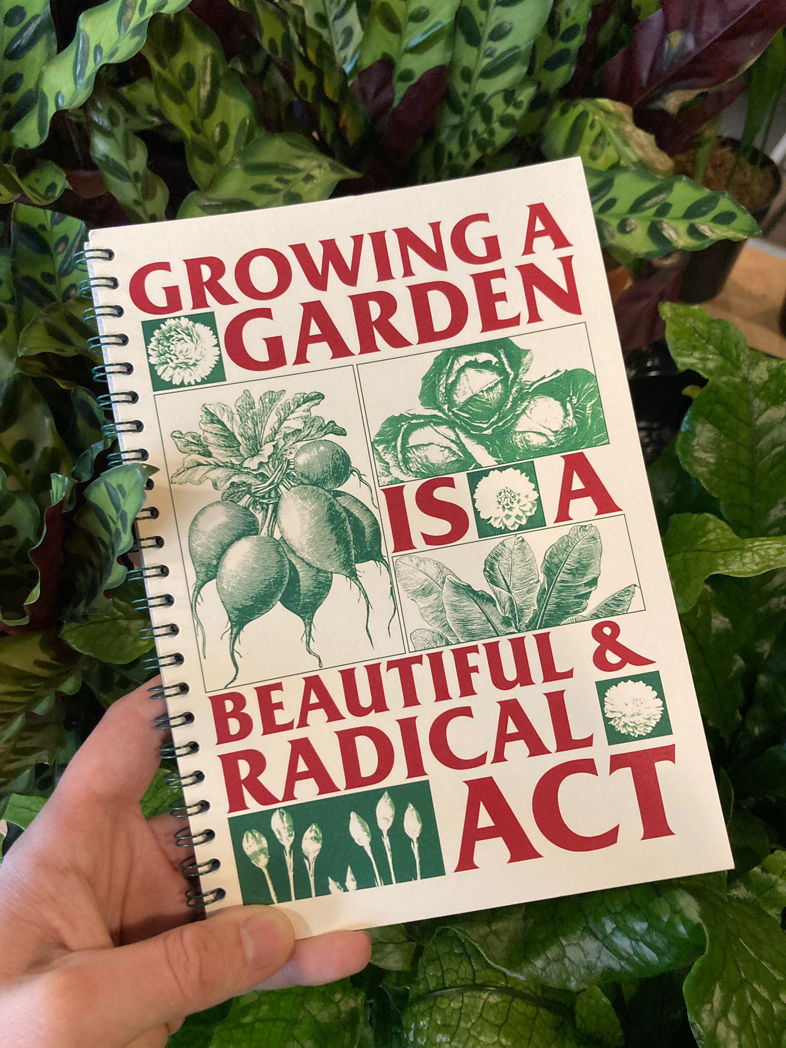 Growing a Garden Notebook – Form Shop & Studio