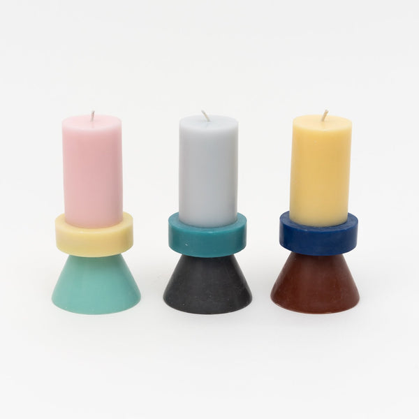 Tall Stack Candle by Yod & Co