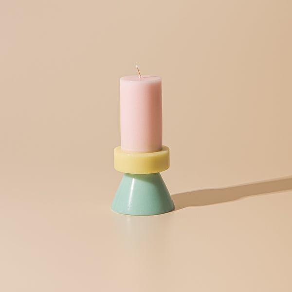 Tall Stack Candle by Yod & Co