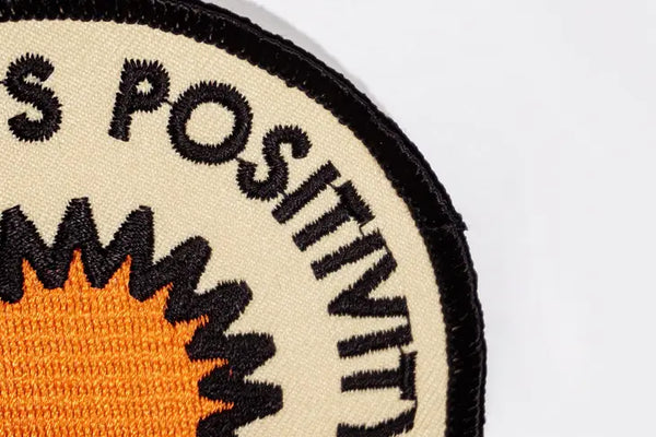 Positivity Iron-on Patch by Oxford Pennant