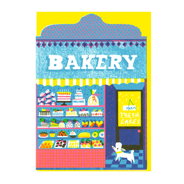 Bakery Die-Cut Card
