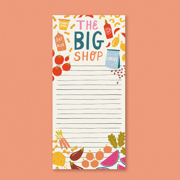 The Big Shop List Pad