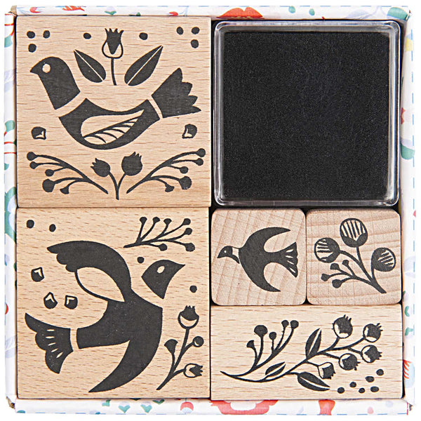 Birdie Stamp Set by Paper Poetry