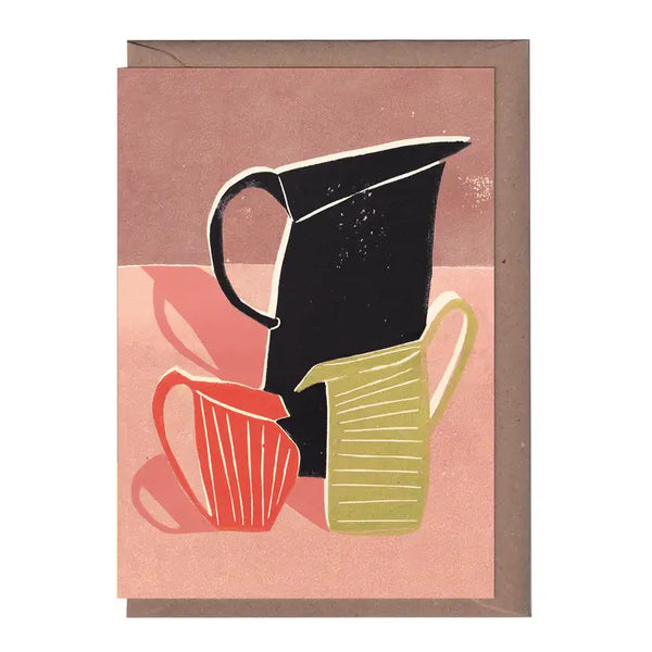 Three Jugs Card by Luiza Holub