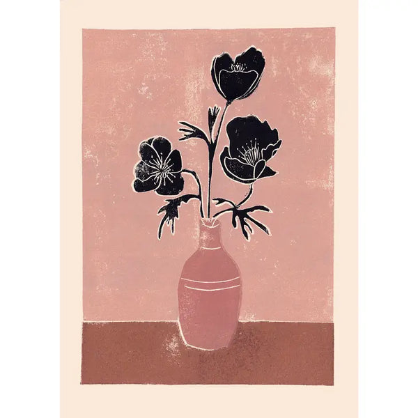 Pink Poppies by Luiza Holub