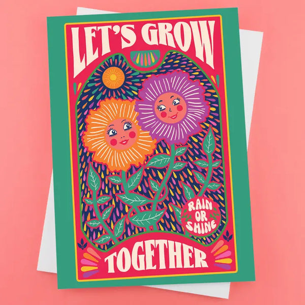 Let's Grow Together Card by Lost Plots