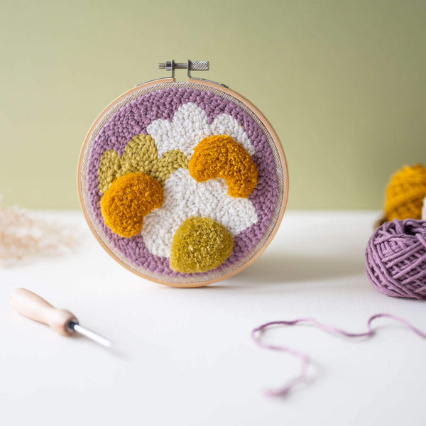 Daisies Punch Needle Kit