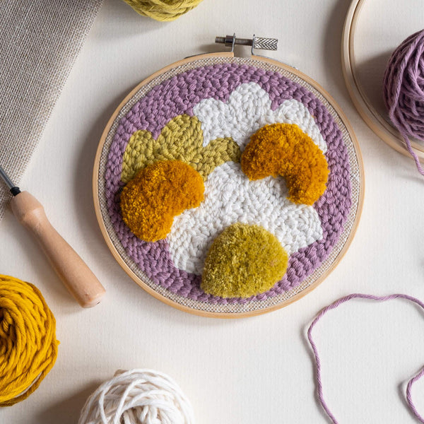 Daisies Punch Needle Kit