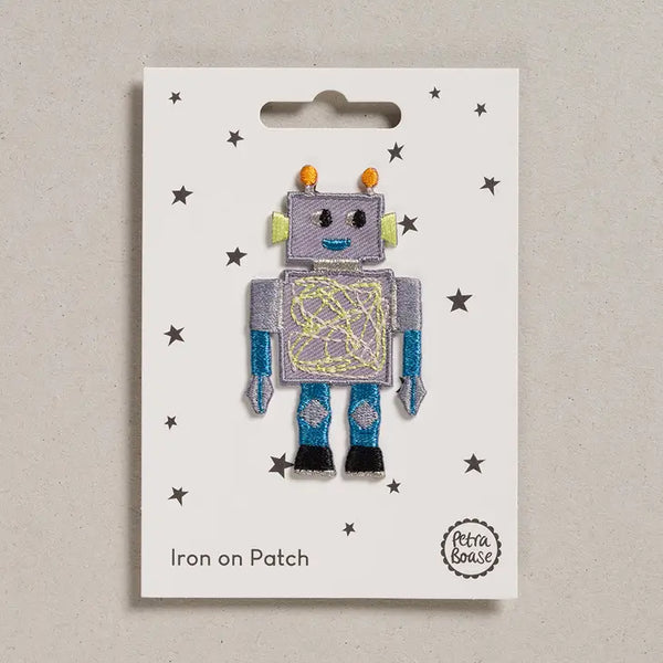 Robot Iron-on Patch