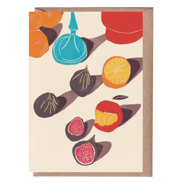 Kitchen Table Card by Luiza Holub