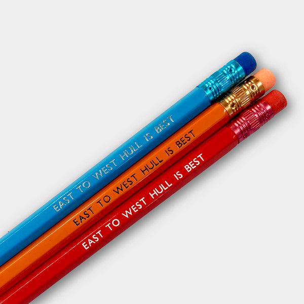 East Hull or West Hull Pencil. Hull stationery 