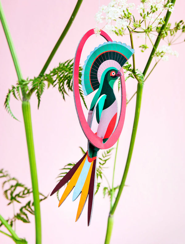 Swinging Gili Mobile Decoration Pop Out Card