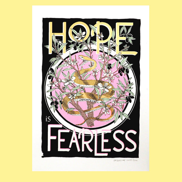 Hope is Fearless by Jacqueline Colley