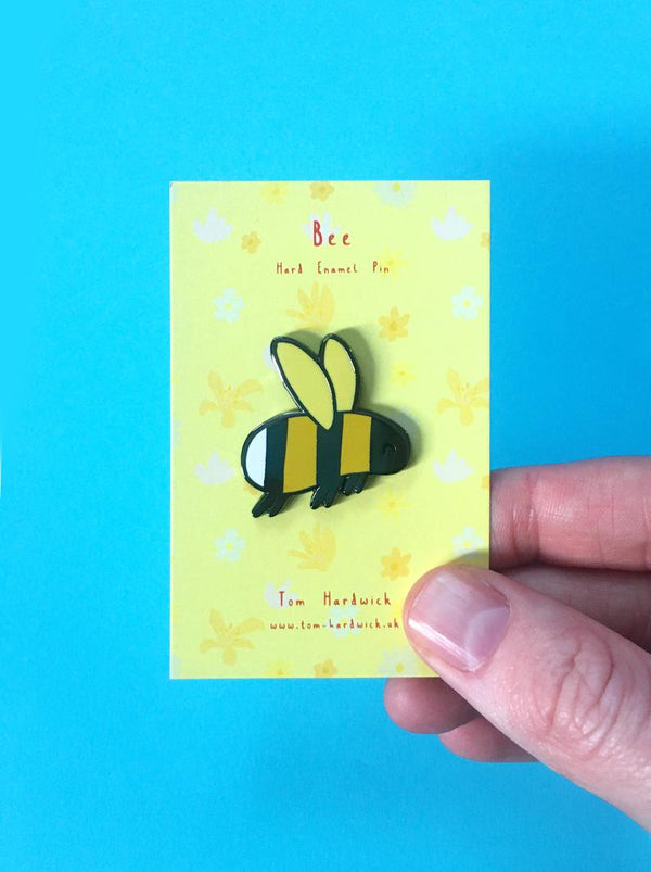 Bee Enamel Pin Badge