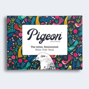 Pigeon posted - box of decorate letters