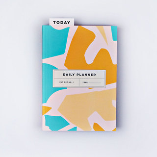 Cut Out Shapes Daily Planner Book