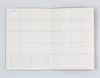 Giant Brush Weekly Planner Book