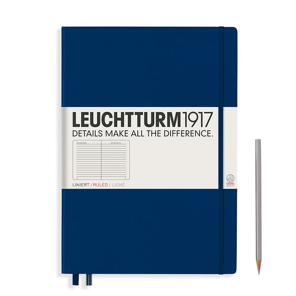 Leuchtturm1917 Master (A4) Hardcover Notebook - Navy