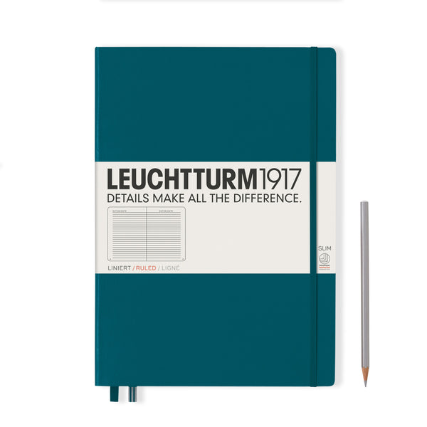 Leuchtturm1917 Master (A4) Hardcover Notebook - Pacific Green