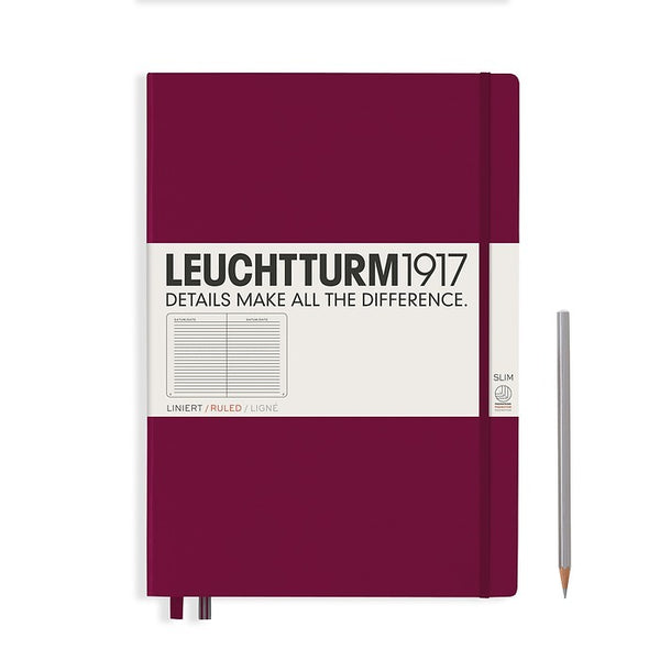 Leuchtturm1917 Master (A4) Hardcover Notebook - Port Red