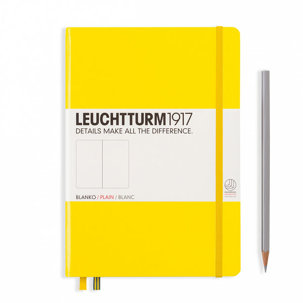 Leuchtturm1917 Medium (A5) Hardcover Notebook - Lemon