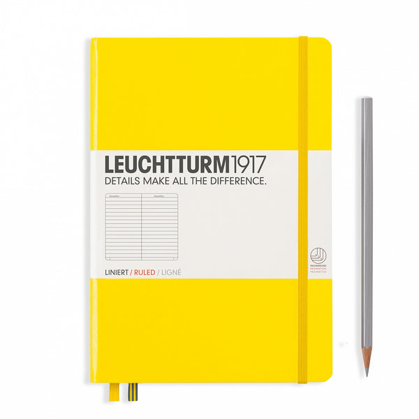 Leuchtturm1917 Medium (A5) Hardcover Notebook - Lemon