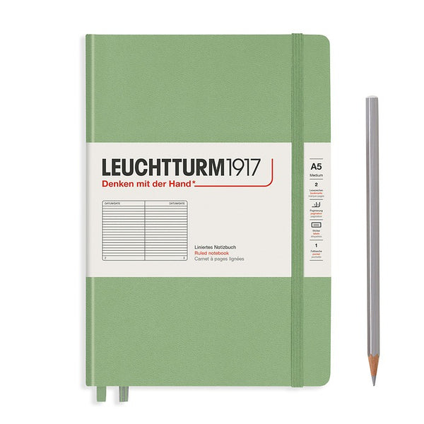 Leuchtturm1917 Medium (A5) Hardcover Notebook - Sage