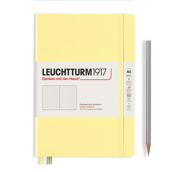 Leuchtturm1917 Medium (A5) Hardcover Notebook - Vanilla