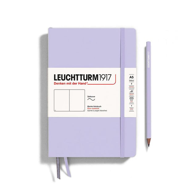 Leuchtturm1917 Medium (A5) Softcover Notebook - Lilac