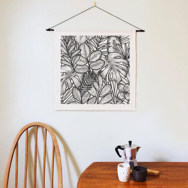 Palm House Cotton Wall Hanging