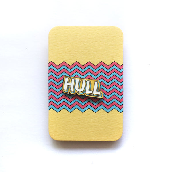 Hull Pin Badge