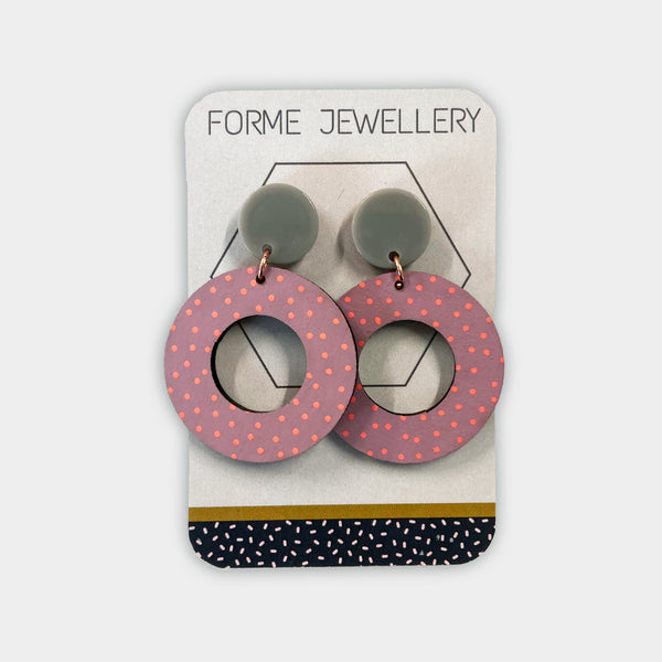 Geometric Earrings 13 by Forme Jewellery
