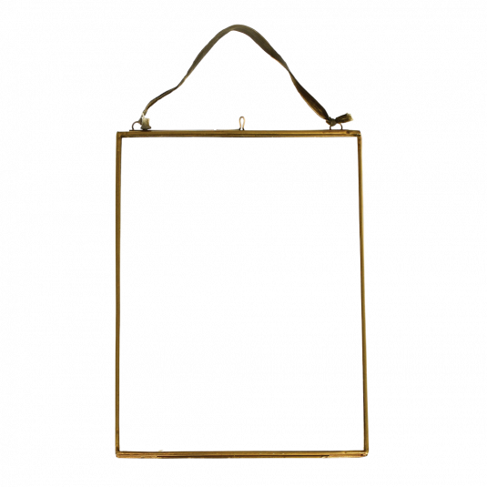 Hanging Brass Frame by Rex