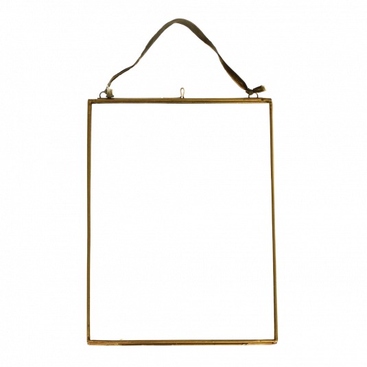 Hanging Brass Frame