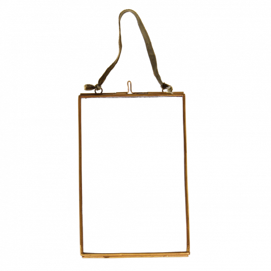 Hanging Brass Frame by Rex