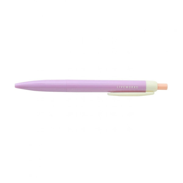 Lilac livework pen - ball point, stylish cool stationery 