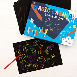 Rainbow Scratch Art Kit by Rex