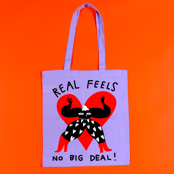 Real Feels No Big Deal Tote Bag