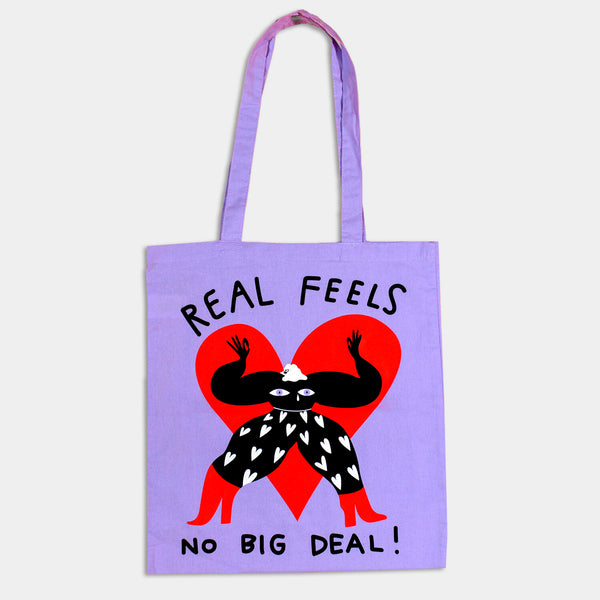 Real Feels No Big Deal Tote Bag