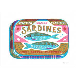 Sardines by The Printed Peanut