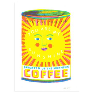 Sunshine Coffee by The Printed Peanut