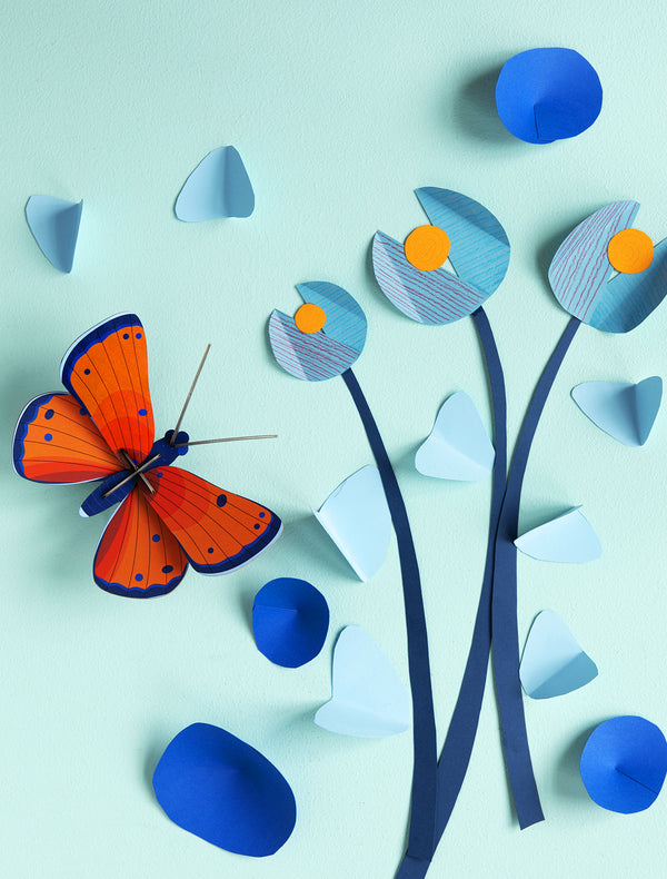 Copper Butterfly Wall Decoration