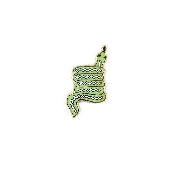 Snake Totem Enamel Pin