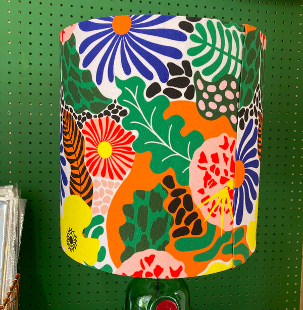 Summery Brights Floral Lampshade